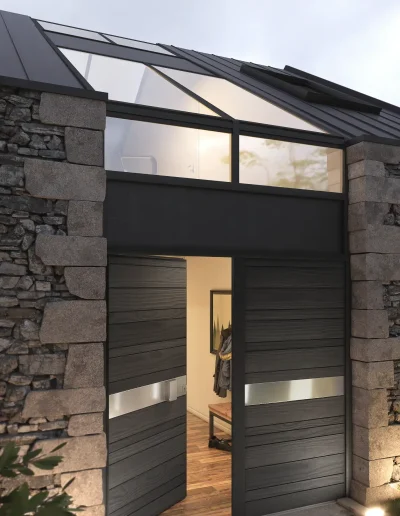 porte imitation bois aubignan